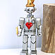Железный дровосек игрушка деревянная. Мини фигурки и статуэтки. ВязАйкины  игрушки. Интернет-магазин Ярмарка Мастеров.  Фото №2