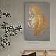 Pintura interior con oro ' Pluma de Fuego-aves', Pictures, Obninsk,  Фото №1