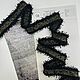 Заказать Тесьма текстильная чёрная с золотистым люрексом, 30 мм. Фурнитура для шитья CDTaccessories. Ярмарка Мастеров. . Тесьмы Фото №3