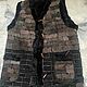 Vest made of natural sheep fur, Mens vests, Moscow,  Фото №1