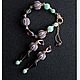 Bracelet Earrings ' Sogdiana'. Jewelry Sets. LenaVorobeva. Online shopping on My Livemaster.  Фото №2