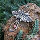 Silver pendant 'Ophelia' natural Rose Quartz. Pendants. Shard Noir - handmade jewelry. Online shopping on My Livemaster.  Фото №2