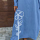 Boho dress blue colour Camomile. Dresses. NATALINI. My Livemaster. Фото №13