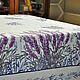 Order A set of tablecloths and napkins with Lavender embroidery'. Olga Lado. Livemaster. . Tablecloths Фото №3
