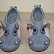 Felted Slippers 'Hippos'. Slippers. MMwool (marinamol). My Livemaster. Фото №6