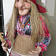 interior doll: Yaga with a squint. Interior doll. With smile. Online shopping on My Livemaster.  Фото №2