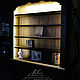 Книжный шкаф из массива "Огни Москвы". Библиотека. Шкафы. Мебель из массива дуба на заказ. Ярмарка Мастеров.  Фото №5