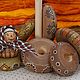 Pyramid 20-21 cm wooden Stesha, Stuffed Toys, Petrozavodsk,  Фото №1