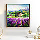 Landscape painting on canvas Lavender Provence. Pictures. Картины Розы Пионы. Online shopping on My Livemaster.  Фото №2