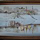 Winter in Kolomna. 50h70cm, Pictures, Moscow,  Фото №1