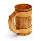 Mug tree. Wooden beer mug 0.5 l. Art.26001. Mugs and cups. SiberianBirchBark (lukoshko70). Online shopping on My Livemaster.  Фото №2