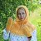 Fashionable downy set of Bonnet-shirt Front and Mittens, Headwear Sets, Urjupinsk,  Фото №1