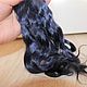Natural hair for dolls (Dark blue). Doll hair. Hair and everything for dolls. My Livemaster. Фото №6