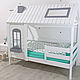Кровать в виде домика. Мебель для детской. MI-GUSTA. Интернет-магазин Ярмарка Мастеров.  Фото №2