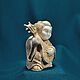 Benzaiten. Netsuke carved from bone. Figurines. NGS Masters. My Livemaster. Фото №6