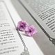 Earrings studs "Sakura" purple, Stud earrings, Tambov,  Фото №1