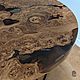Заказать Круглый обеденный стол из капового карагача. Akutrau Woodworking. Ярмарка Мастеров. . Столы Фото №3