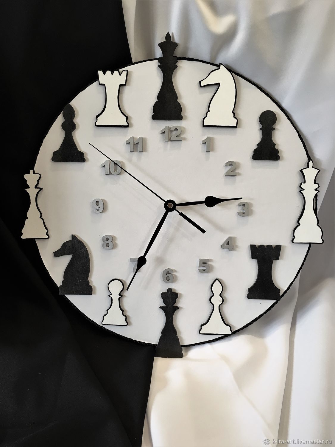 Количество циферблатов в шахматных