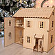 House for dolls with beautiful engraving
