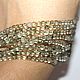 Заказать Зеленый рутил, 4мм нить 39см. Beads. Ярмарка Мастеров. . Бусины Фото №3