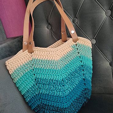 Сумки ручной работы. Ярмарка Мастеров - ручная работа Шопер сумка Магнолия. Handmade.