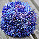Браслет Cobalt blue. Браслет из бусин. Елизавета Соренсен. Интернет-магазин Ярмарка Мастеров.  Фото №2