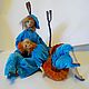  Двое. Интерьерная кукла. VA Dolls. Ярмарка Мастеров.  Фото №4
