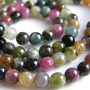 Материалы для творчества handmade. Livemaster - original item Beads: tourmaline smooth ball 4,5 mm. Handmade.