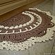 Mat-mate bedside knit cord handmade. Carpets. knitted handmade rugs (kovrik-makrame). Online shopping on My Livemaster.  Фото №2