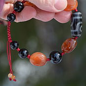 Фен-шуй и эзотерика handmade. Livemaster - original item Amulet Bracelet for love and happiness - Ji 2 eyes Tibet. Handmade.