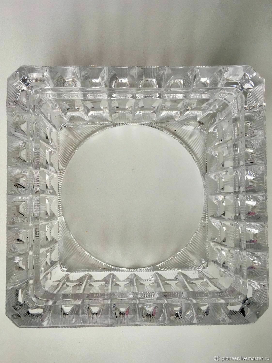 Винтаж: Хрустальный корпус оправа часов винтаж СССР рамка основание ...