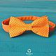 Tie Party / bright orange bow tie in polka dot. Ties. Respect Accessories. Online shopping on My Livemaster.  Фото №2