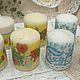 Candles retro style vintage style, Candles, Moscow,  Фото №1