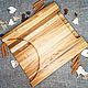 Разделочная доска из ясеня 39*34*4,5 см Ова-Шеф. Разделочные доски. woodenfood. Ярмарка Мастеров.  Фото №5