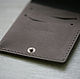 Berkeley Grey men's wallet for bills and credit cards. Wallets. Mart Bags (martbags). My Livemaster. Фото №4