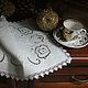 Antique napkin 'Winter fantasy'. Vintage interior. Vintage lace and textiles. Online shopping on My Livemaster.  Фото №2