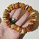 20cm Medical Bracelet made of natural raw amber. Bead bracelet. BalticAmberJewelryRu Tatyana. Online shopping on My Livemaster.  Фото №2