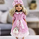 Clothes for Paola Reina and little darling. Delicate pink set, Clothes for dolls, Voronezh,  Фото №1