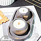 Order Gift set of soy candles. Solar Soap. Livemaster. . Candles Фото №3