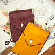 Order Money clip, cards and business cards Derby, yellow. Mart Bags (martbags). Livemaster. . Clamps Фото №3
