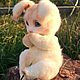 Bunny Makar. ( Toy fur). Stuffed Toys. Felt toys (rushanatim). Online shopping on My Livemaster.  Фото №2