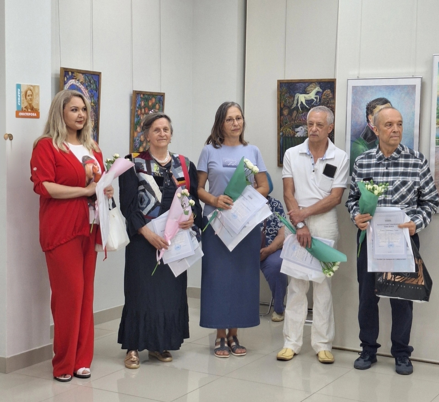 Участник тематической выставки музея ИЗО