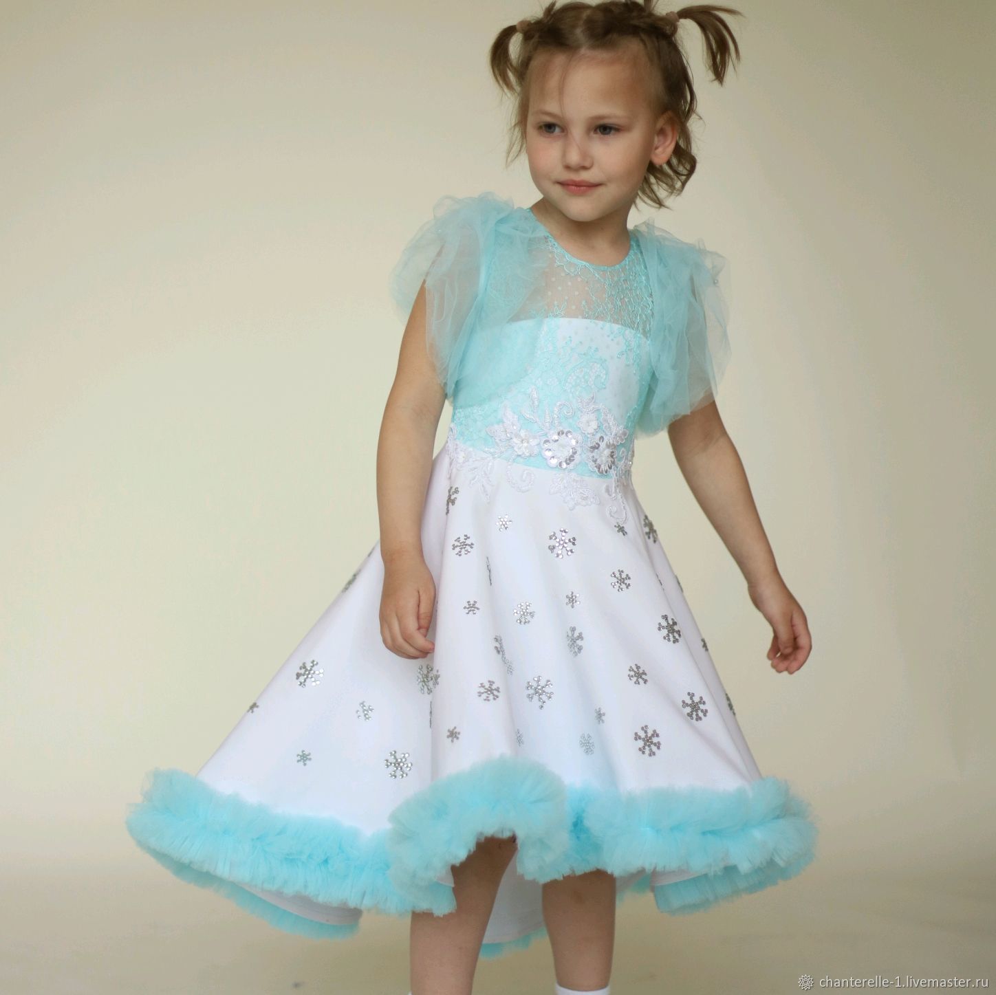 Платье для девочки из фатина в интернет-магазине на Ярмарке Мастеров ...