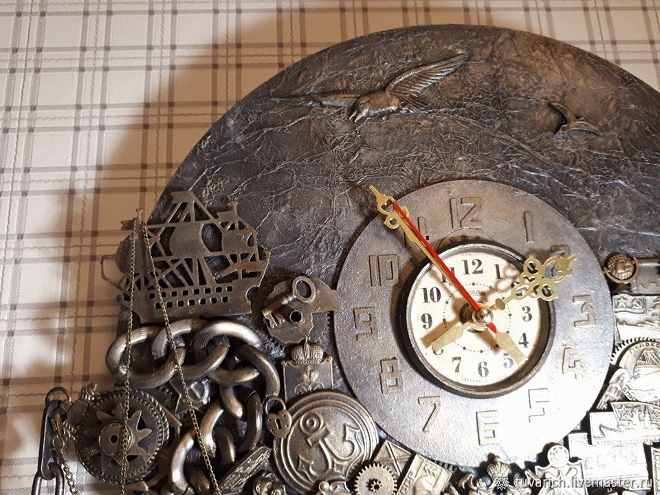 Часы steampunk - Море Архангельск. Мастер Ольга Тувина – заказать на ...