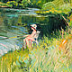 Order Picture in the frame "Fishing" 2004 65x50. Alex Shirshov beautiful pictures (shirshovart). Livemaster. . Pictures Фото №3