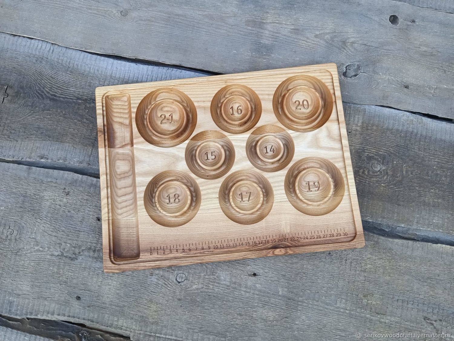 Доска для сборки браслетов из ясеня – купить на Ярмарке Мастеров ...