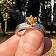 Кольцо с Цирконом Гиацинт серебро 925. Кольца. Jeweller -Danil. Ярмарка Мастеров.  Фото №4