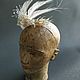 Order The Bridal wreath 'ivory». Felt Hats Shop. Livemaster. . Hair Decoration Фото №3