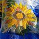 Shawl: ' Sunflowers'. Shawls. tonkorunochka (tonkorunochka). My Livemaster. Фото №4