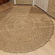 Round jute carpet ' Recognition'', Carpets, Kaluga,  Фото №1